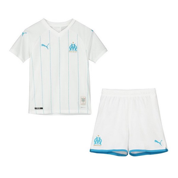Camiseta Marsella Primera equipación Niño 2019-2020 Blanco